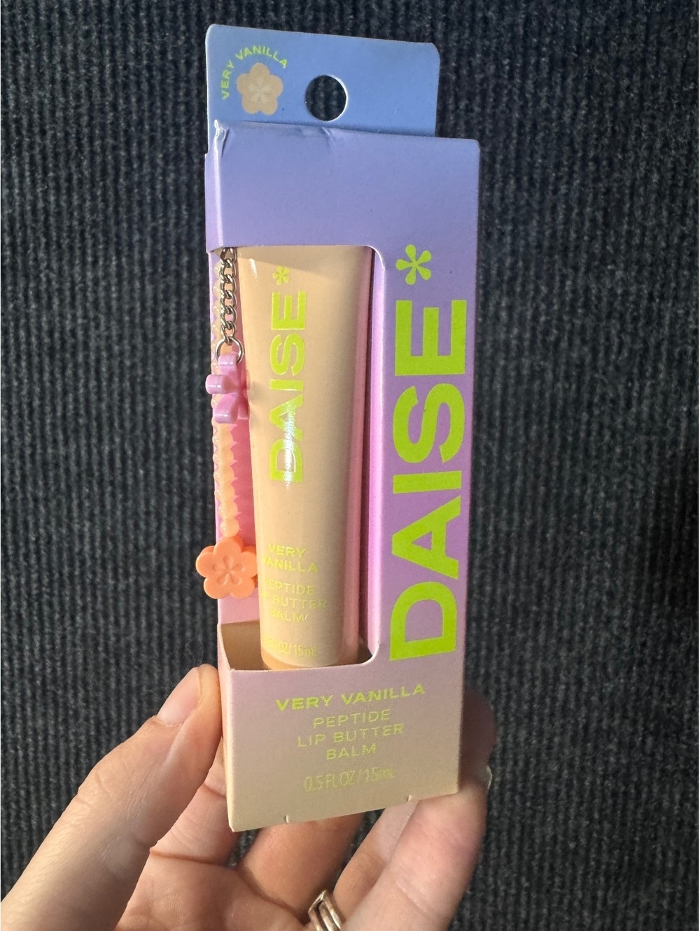 DAISE Very Vanilla Peptide Lip Butter Balm 0.5oz NEW